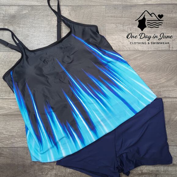 Urchics Boyshort Tankini Swimsuit Size XL - Picture 3 of 5